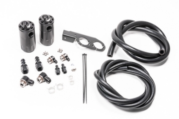 Picture of Radium Engineering Dual Catch Can Kit Nissan Z33 V35 VQ35DE-HR Fluid Lock