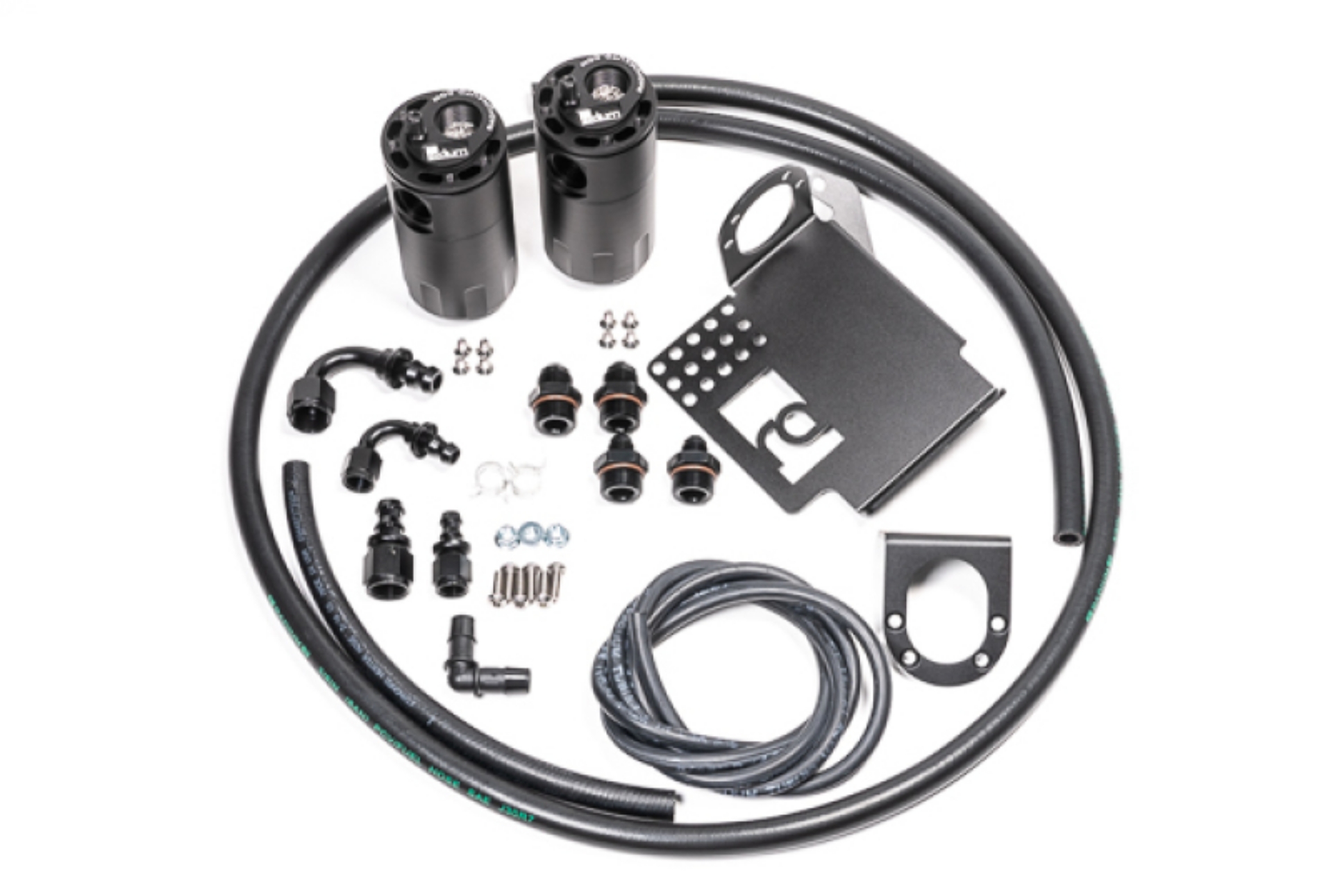 Picture of Radium Engineering Dual Catch Can Kit S2000 All RHD and 06-09 LHD Fluid Lock