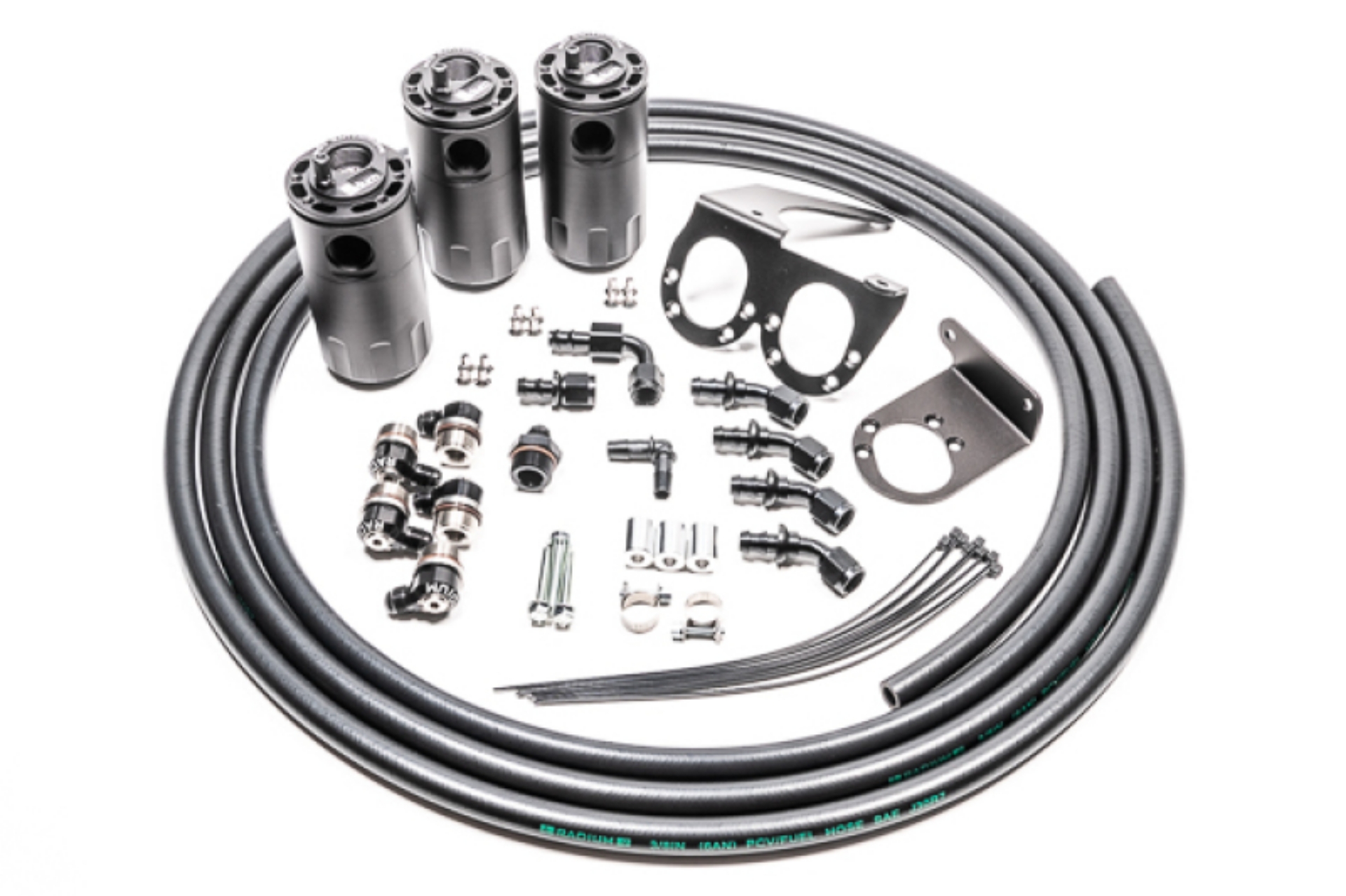 Picture of Radium Engineering Triple Catch Can Kit Nissan R35 GT-R Fluid Lock