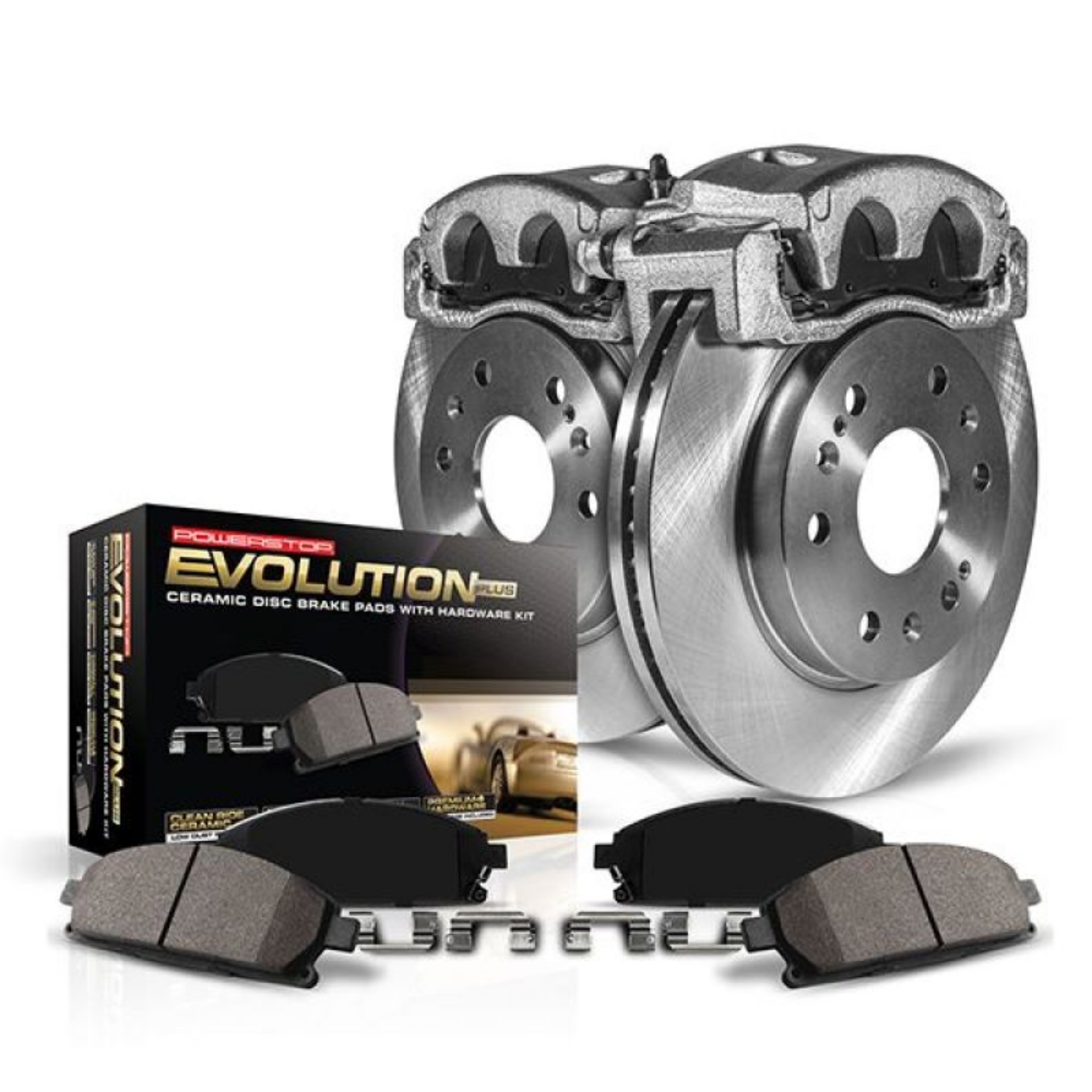 Picture of Power Stop 2016 Volvo S80 Rear Autospecialty Kit w-Calipers