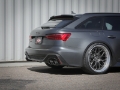 Picture of aFe 20-22 Audi RS6 Avant V8 4L tt MACH Force-Xp 3in to 2-5in 304 SS Cat-Back Exhaust w- Carbon Tip