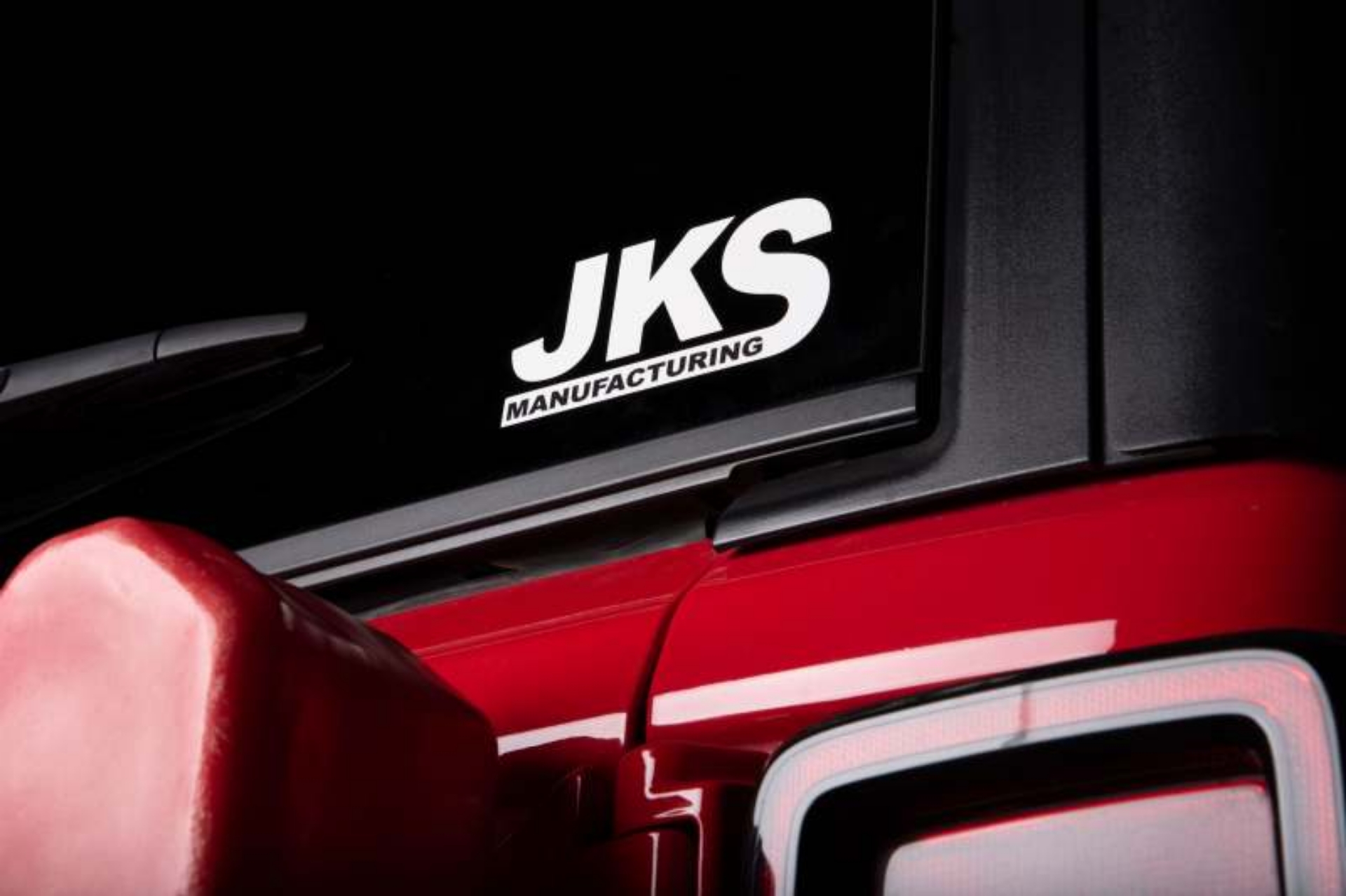 Picture of JKS Manufacturing 2-5x5 Diecut Decal - White