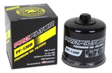 Picture of ProFilter Aprilia-Arctic Cat-Kawasaki-Suzuki Spin-On-Black-Various Performance Oil Filter