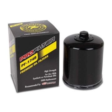 Picture of ProFilter Harley Spin-On Black Various Performance Oil Filter