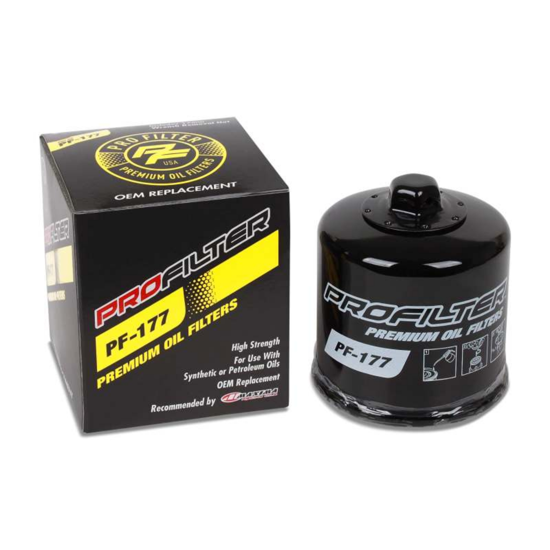 Picture of ProFilter Buell Spin-On Black Performance Oil Filter