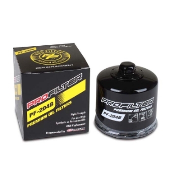 Picture of ProFilter Arctic Cat-Honda-Kaw-MV Augusta-Triumph-Yam Spin-On Black Various Performance Oil Filter