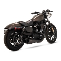 Picture of Vance & Hines 14-22 Sportsters Stainless 2-1 Upsweep Exhaust - Black