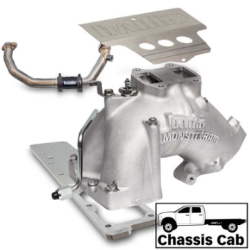 Picture of Banks Power 19-24 Ram 3500-4500-5500 6-7L Diesel Monster-Ram Intake System w-Fuel Line - Natural