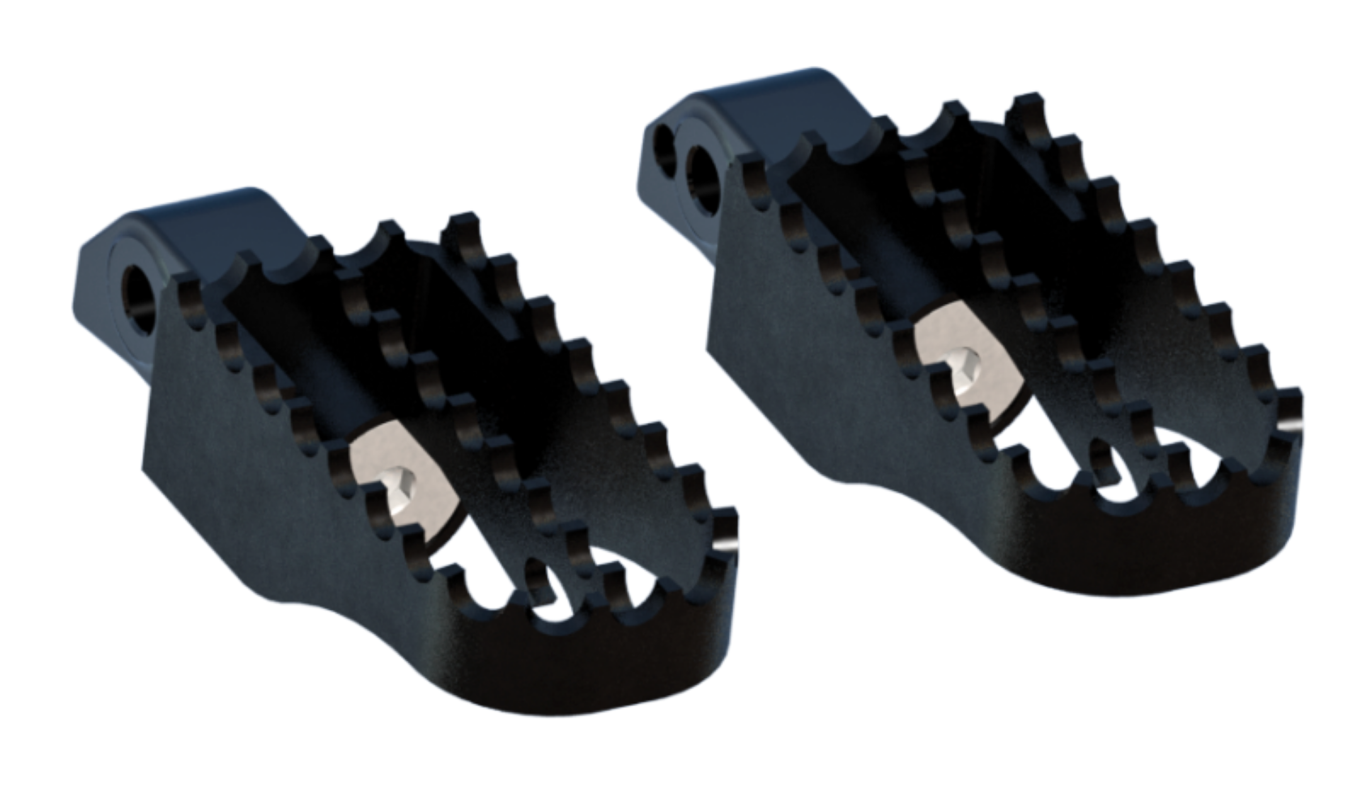 Picture of Burly Brand Pegs Passenger MX Black