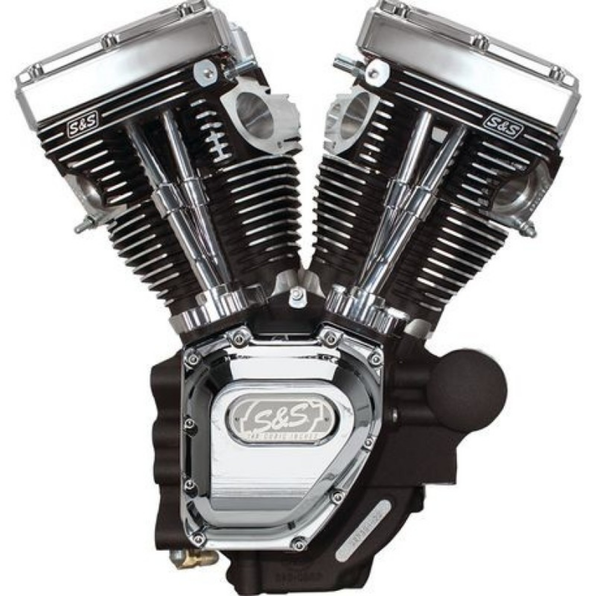 Picture of S&S Cycle 06-17 Dyna T143 Engine - Wrinkle Black