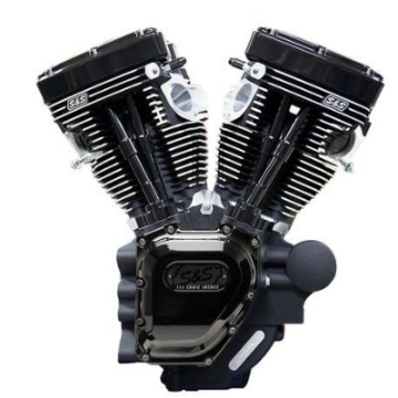 Picture of S&S Cycle 07-16 Touring Models T143 Black Edition Longblock Engine - 635 GPE Cams
