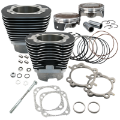 Picture of S&S Cycle 07-16 BT 124in Low Compression 4-1-8in Big Bore Kit - Wrinkle Black