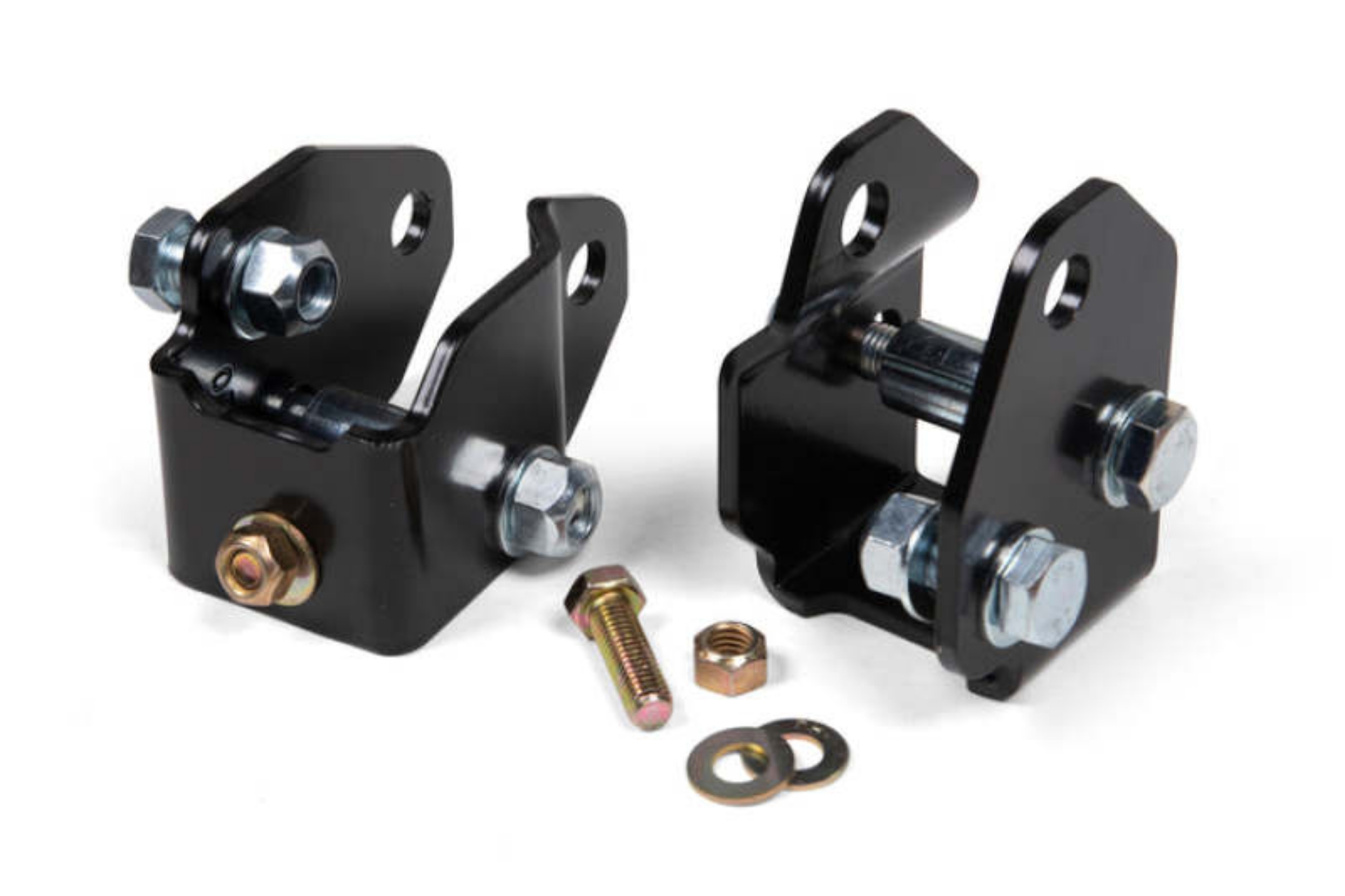 Picture of JKS Manufacturing 18-21 Jeep Wrangler JL-20-21 Gladiator JT Shock Relocation Brackets - Front