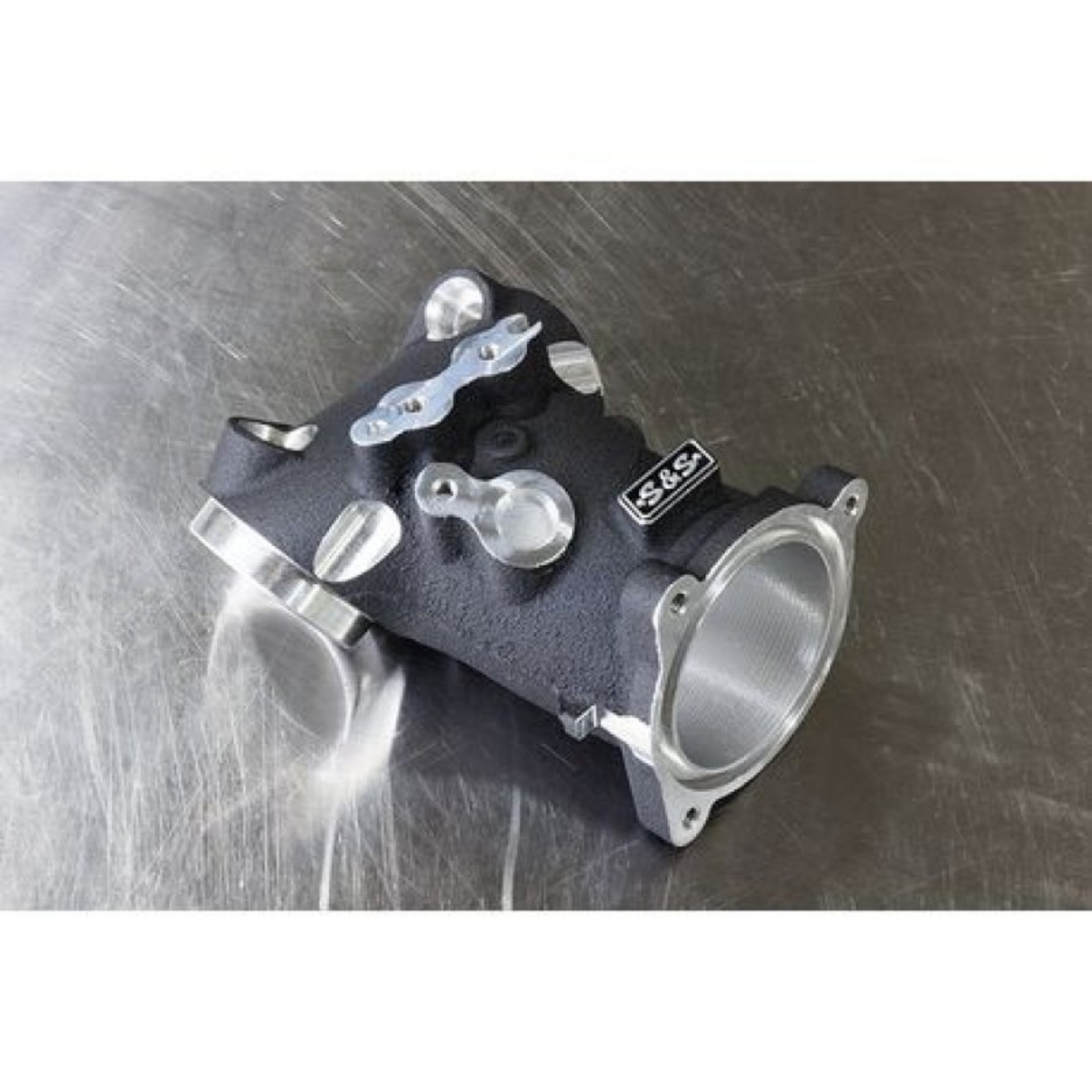 Picture of S&S Cycle M8 Models Premium 55mm CNC Ported Manifold - Black