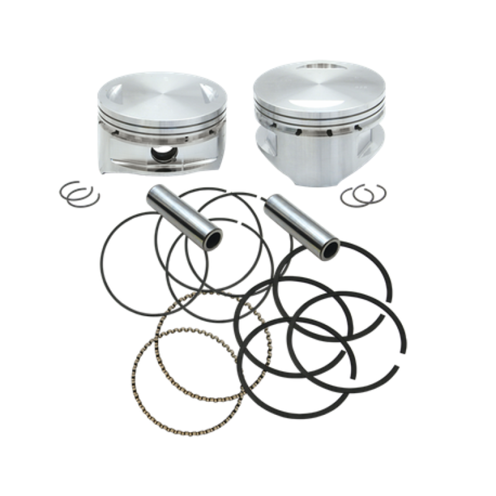 Picture of S&S Cycle 86-03 XL 4in x 4-5-8in Piston Set - -010in