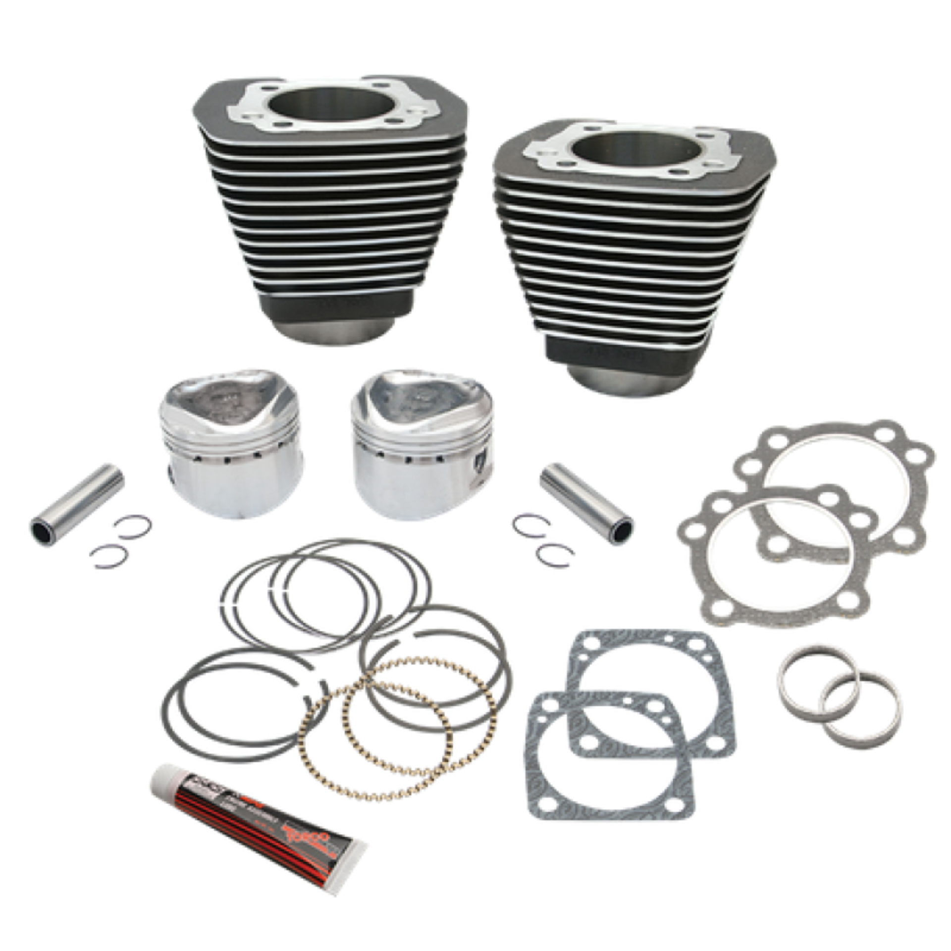 Picture of S&S Cycle 84-99 BT w- Super Stock Heads 89in 3-1-2in Bore Cylinder and Piston Kit