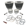 Picture of S&S Cylinder 84-99 BT w-Super Stock Cylinder Heads 89in 3 1-2in Bore Cylinder & Piston Kit - Natural