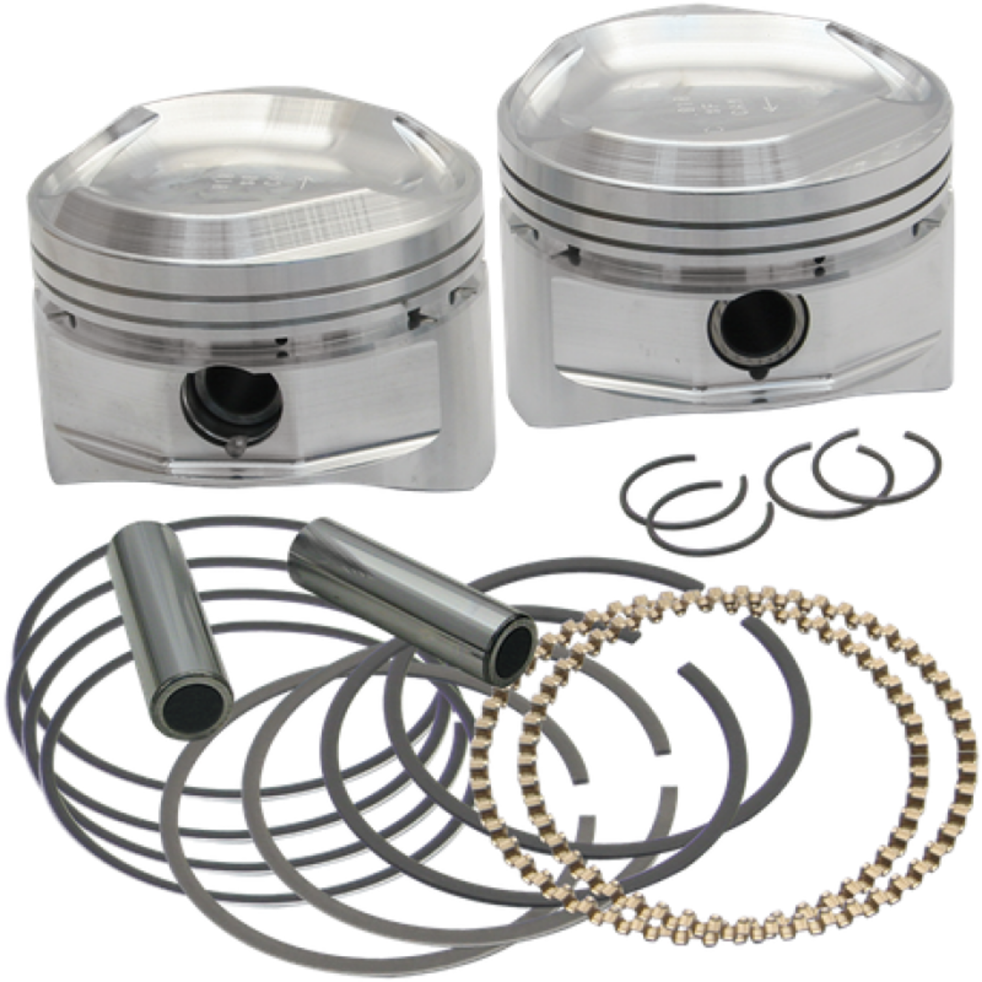 Picture of S&S Cycle 84-99 BT HSF 3-5-8in Piston Set - -020in
