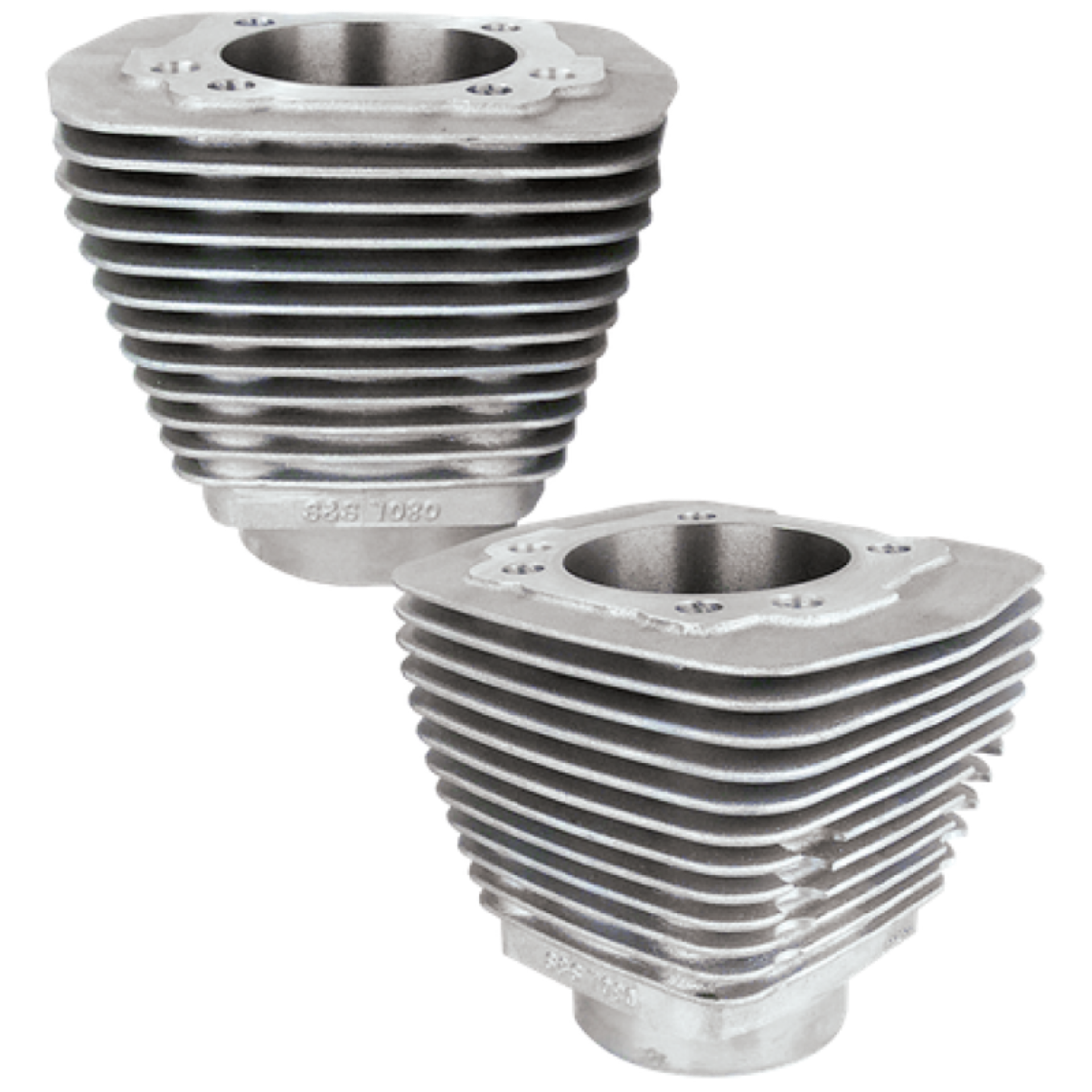 Picture of S&S Cycle 84-99 BT w- Stock Heads 3-5-8in Bore Cylinder Set - Natural