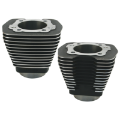 Picture of S&S Cycle 84-99 BT w- 96in Engines w- Stock Heads 3-5-8in Bore Cylinders - Wrinkle Black