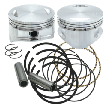 Picture of S&S Cycle 84-99 BT 4in x 4-1-2in Piston Set - -010in