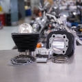 Picture of S&S Cycle 86-21 Sportster Models High Compression 1250cc Conversion Kit - Wrinkle Black