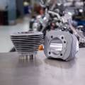 Picture of S&S Cycle 86-21 Sportster Models 1250cc 3 9-16in Bore Cylinder Set - Silver