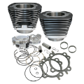 Picture of S&S Cycle 99-06 BT 97in Big Bore Cylinder Kit - Wrinkle Black