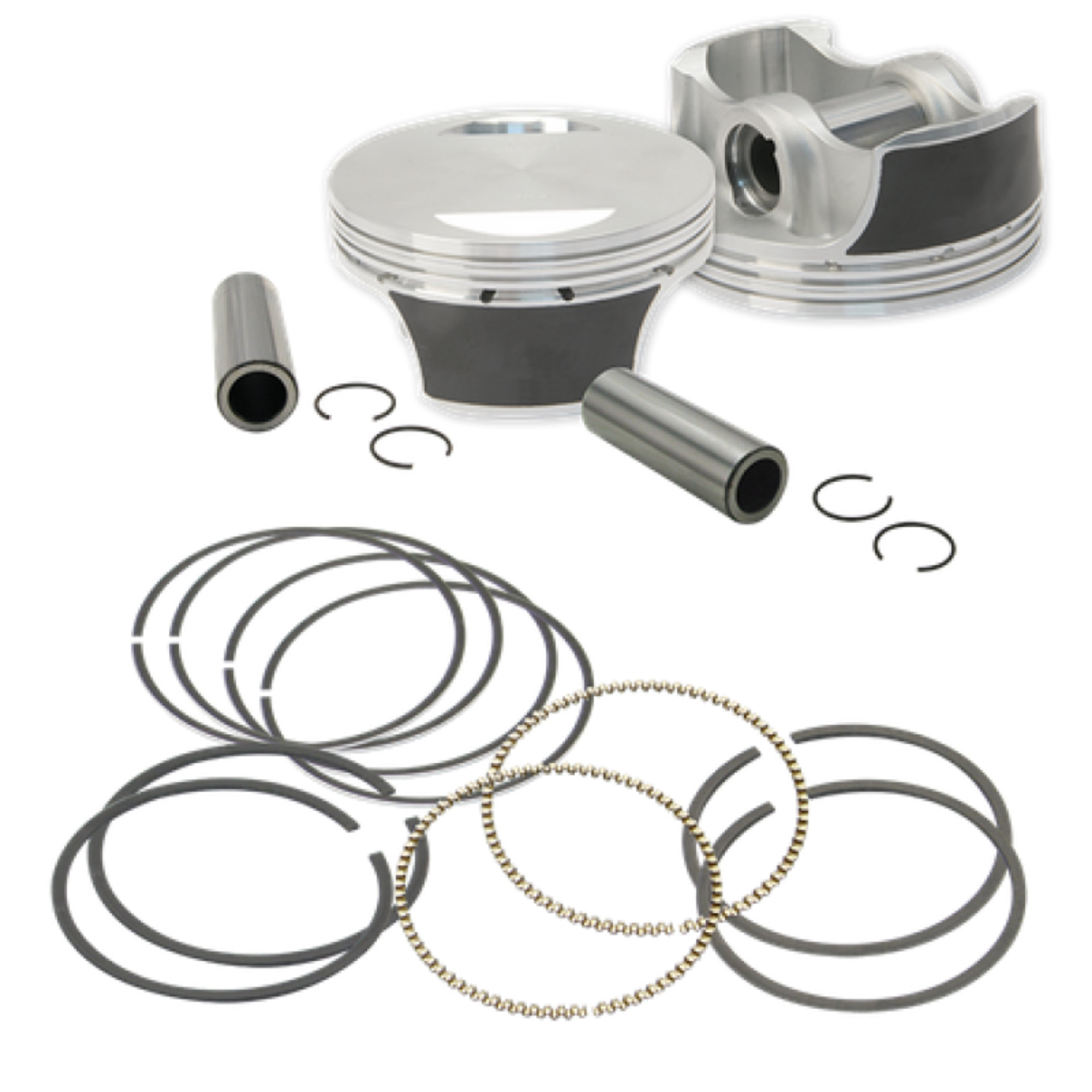 Picture of S&S Cycle 99-06 BT 3-927in Standard Bore 97in Big Bore Forged Piston Set