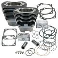 Picture of S&S Cycle 99-06 BT 4 1-8in Bore Cylinder & Piston Kit Early Production T111 Engines - Wrinkle Black