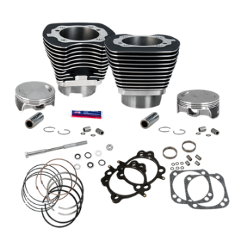 Picture of S&S Cycle 99-06 BT Replacement 4-1-8in Bore Cylinder & Piston Kit w- Stock Bolt Pattern