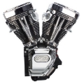 Picture of S&S Cycle 99-06 BT T134 Assembled Long Block Engine - Wrinkle Black