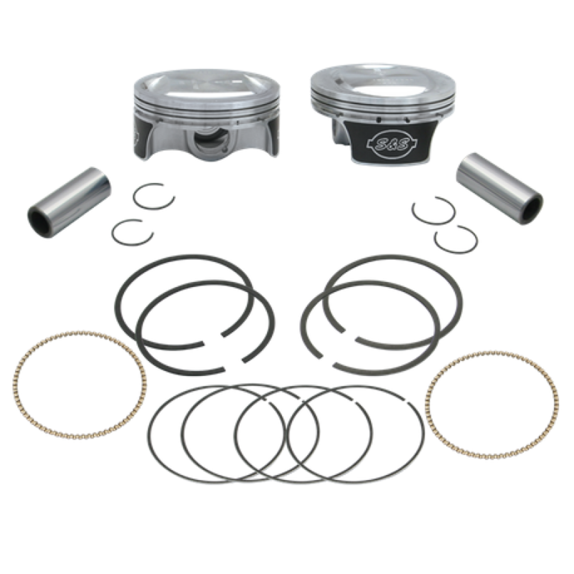 Picture of S&S Cycle 99-17 BT 3-927in Bore Piston Ring Set