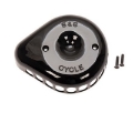 Picture of S&S Cycle Mini Teardrop Air Cleaner Cover For All Stealth Applications - Gloss Black
