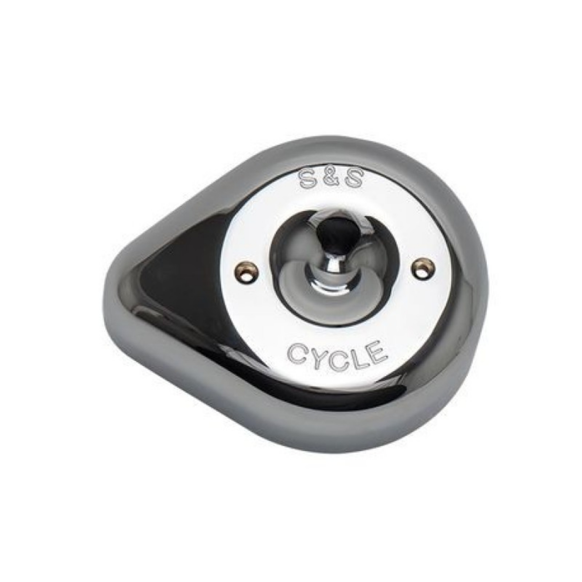Picture of S&S Cycle Stealth Applications Teardrop Air Cleaner Cover - Chrome