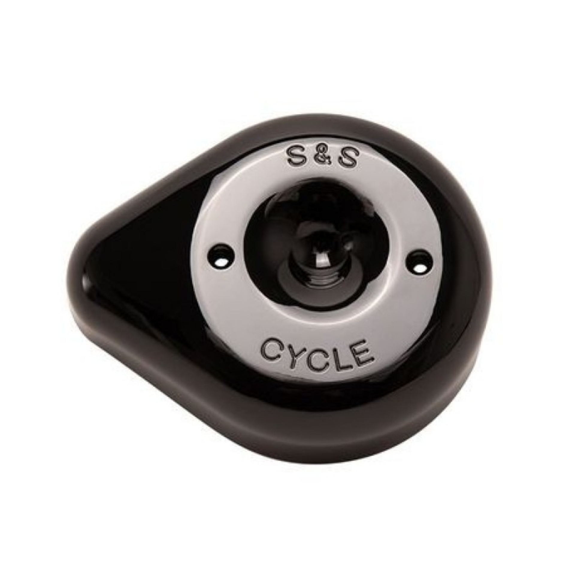 Picture of S&S Cycle Stealth Applications Teardrop Air Cleaner Cover - Gloss Black