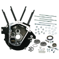 Picture of S&S Cycle 92-99 BT w- 3-5-8 Bore Super Stock Alternator Style Crankcase - Wrinkle Black