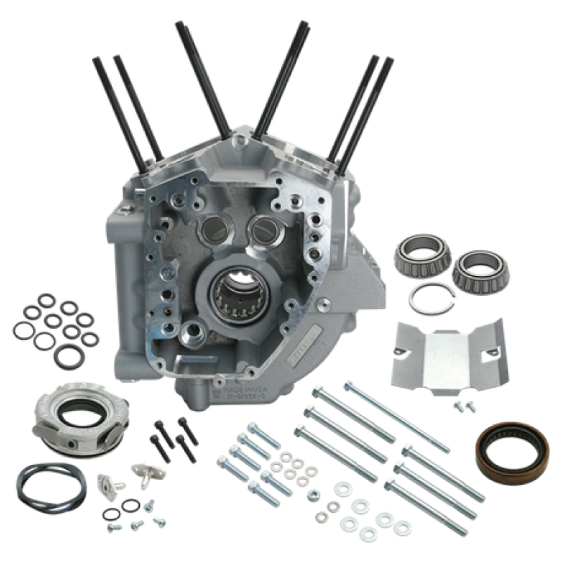 Picture of S&S Cycle 99-06 BT 4-18in Bore Crankcase - Silver