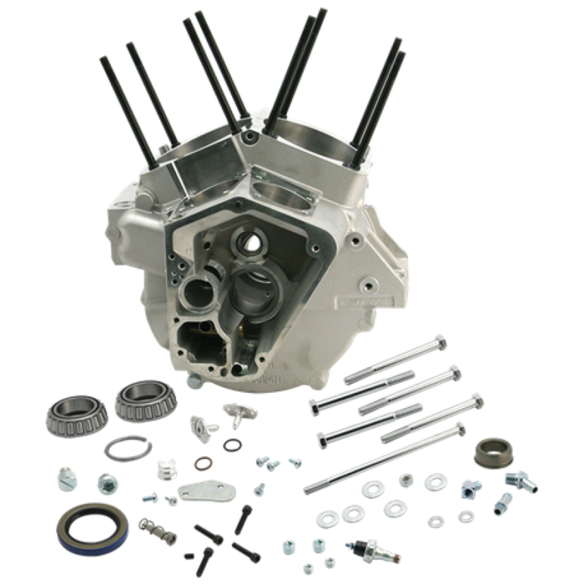 Picture of S&S Cycle 92-99 BT 4-1-8in Bore Small Diameter Flywheels Special Application Crankcase - Natural