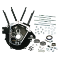 Picture of S&S Cycle 92-99 BT w- Stock Bore Super Stock Alternator Syle Crankcase - Wrinkle Black