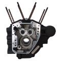 Picture of S&S Cycle 07-16 BT Engines w- Stock Bore Super Stock T2 Crankcase - Wrinkle Black