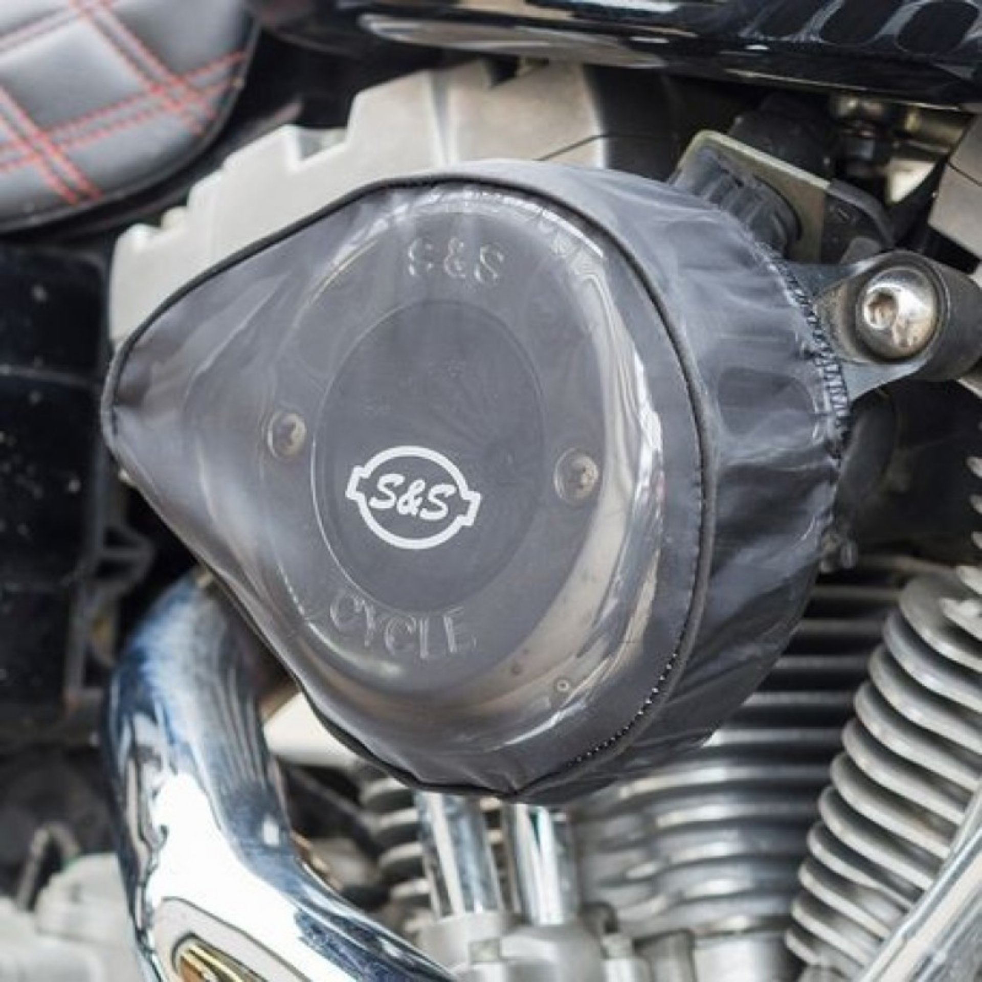Picture of S&S Cycle Teardrop Air Stinger Pre-Filter Air Cleaner Cover Filter