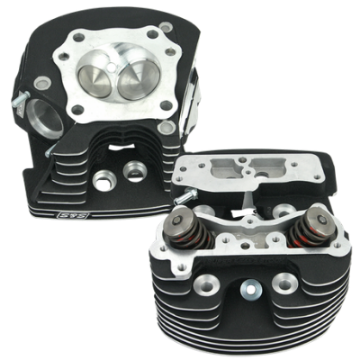 Picture of S&S Cycle 84-99 BT Super Stock Cylinder Heads - Polished Aluminum Finish