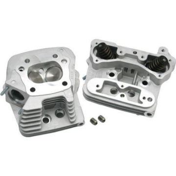 Picture of S&S Cycle 84-99 Performance Replacement Low Compression 76cc Cylinder Heads - Natural