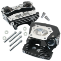 Picture of S&S Cycle 99-05 BT Super Stock 79cc Cylinder Head Kit - Wrinkle Black