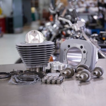 Picture of S&S Cycle 00-21 Sportster Models 1200cc to 1250cc Hooligan Kit - Silver