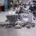 Picture of S&S Cycle 00-21 Sportster Models 883cc to 1200cc Hooligan Kit - Silver