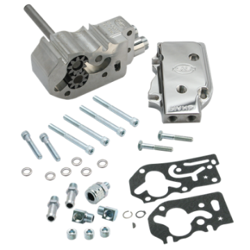 Picture of S&S Cycle 92-99 BT High Volume High Pressure Billet Oil Pump Kit - Polished