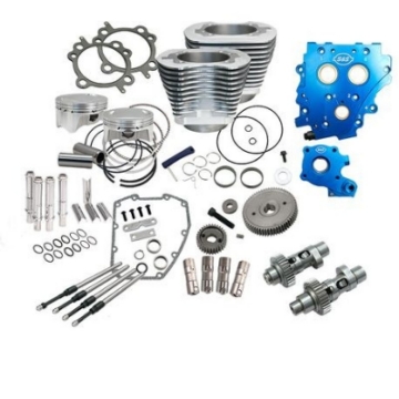 Picture of S&S Cycle 07-17 4in Bore 585GE Cam Power Pack - Silver