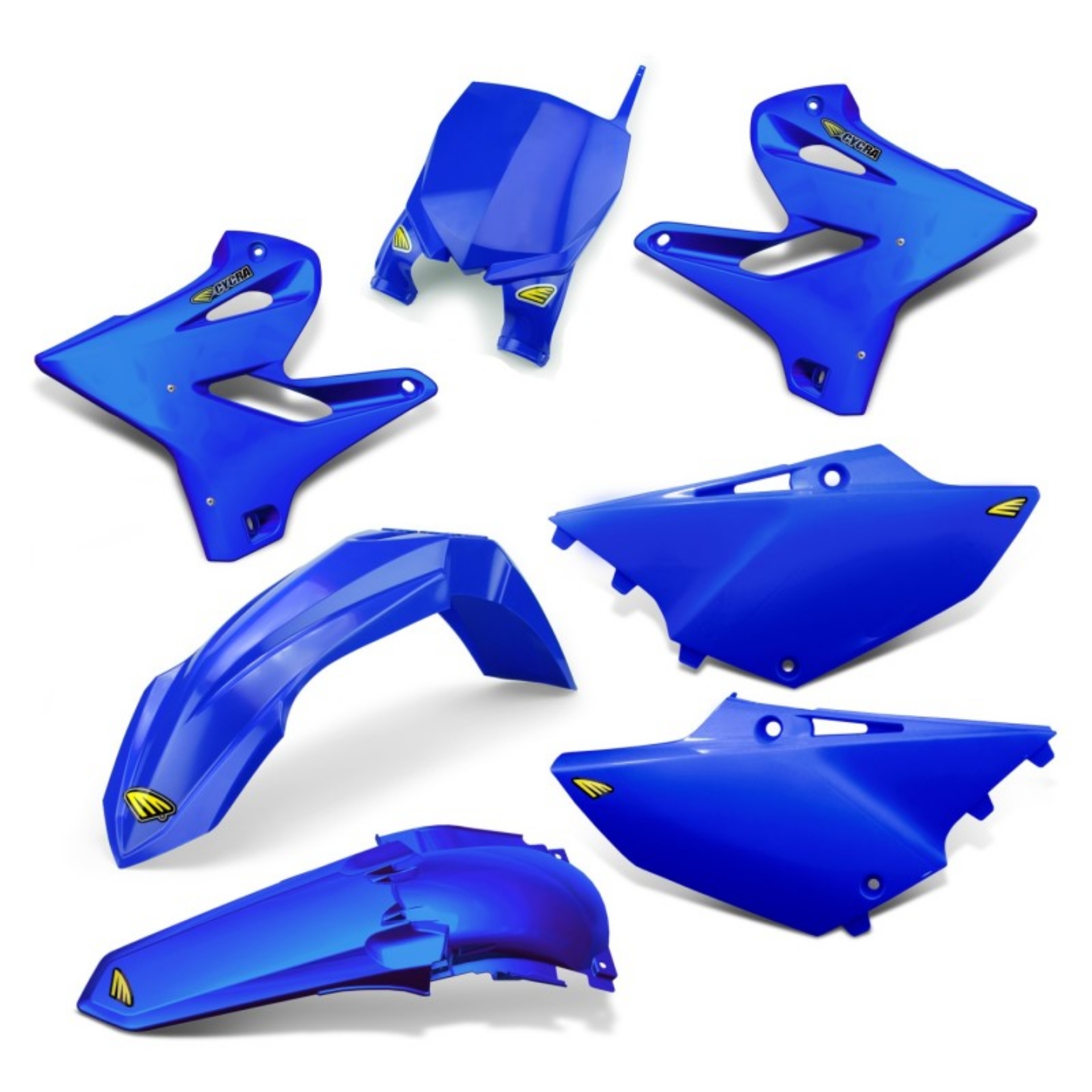 Picture of Cycra 15-22 Yamaha YZ125-250-X Powerflow Body Kit - Blue